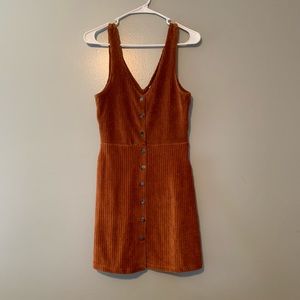 Burnt orange dress